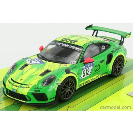 Minichamps PORSCHE 911 991 GT3 RS MANTHEY RACING N 912 DEMO RUN GOODWOOD 2018 R.LIETZ - P.PILET - F.MAKOWIECKI - N.TANDY