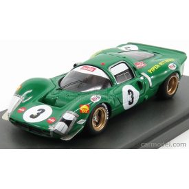   MG MODEL FERRARI 412P LARGE BONNET PIPER RACING TEAM N 3 24h KYALAMI 1968 D.PIPER - R.ATTWOOD