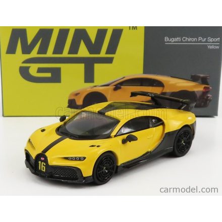 Mini GT BUGATTI CHIRON PUR SPORT N 16 2018