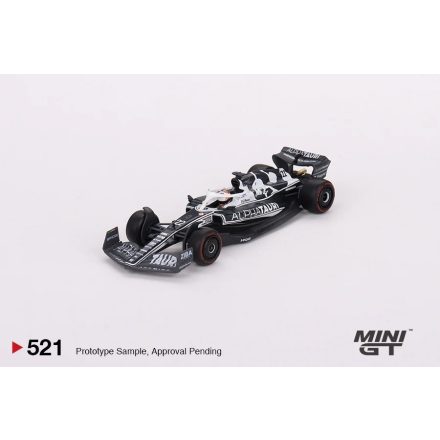 Mini GT AlphaTauri AT03 #22 Yuki Tsunoda 2022 Abu Dhabi Grand Prix