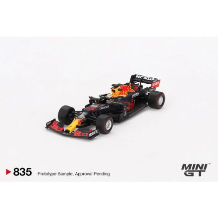 Mini GT Red Bull Racing F1 RB16B HONDA RA620H TEAM RED BULL RACING N 33 WORLD CHAMPION WINNER ABU DHABI GP 2021 MAX VERSTAPPEN