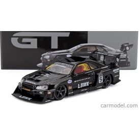  Mini GT NISSAN SKYLINE GT-R (ER34) N 5 LBWK SUPER SILHOUETTE RHD 2007