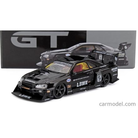Mini GT NISSAN SKYLINE GT-R (ER34) N 5 LBWK SUPER SILHOUETTE RHD 2007