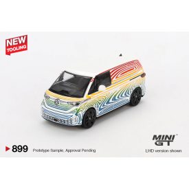 Mini GT VOLKSWAGEN ID.BUZZ VAN PROTOTYPE RAINBOW 2023