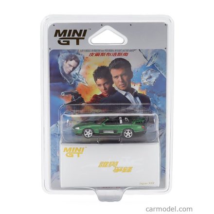 Mini GT JAGUAR XKR SPIDER OPEN 2002 JAMES BOND 007 DIE ANOTHER DAY - CHINESE BLISTER PACKAGING