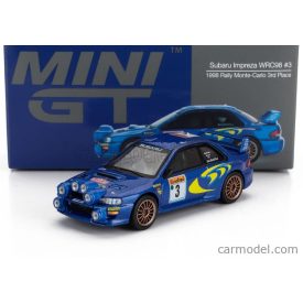   Mini GT SUBARU IMPREZA WRC98 (night version) N 3 3rd RALLY MONTECARLO 1998 COLIN McRAE - NICKY GRIST