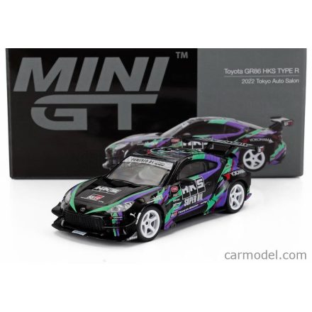 Mini GT TOYOTA GR86 HKS TYPE R TOKYO AUTO SALON RHD 2022