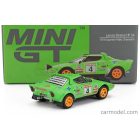 Mini GT LANCIA STRATOS HF (night version) N 4 WINNER RALLY RACE 1979 JORGE BAGRATION - NURIA LLOPIS