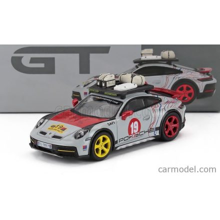 Mini GT PORSCHE 911 992 DAKAR COUPE N 19 UNCLE RALLY LHD 2024