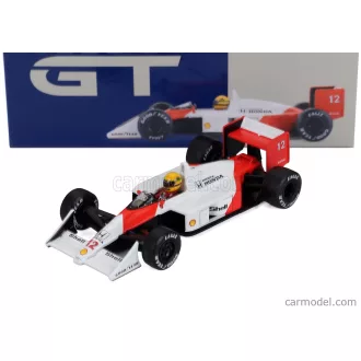   Mini GT McLAREN F1 MP4/4 HONDA N 12 WORLD CHAMPION WINNER JAPAN GP 1988 AYRTON SENNA