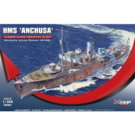 Mirage HMS "Anchusa" Flower-Class Corvette K186 makett