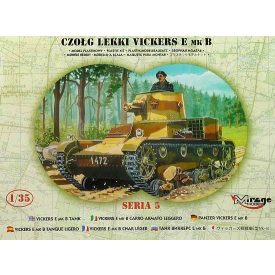 Mirage Vickers Light Tank E Mk.B makett