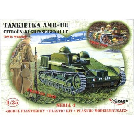 Mirage AMR UE French Tankette makett