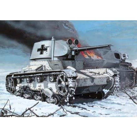 Mirage T-26 model 37 Light Tank (Wehrmacht Service) makett
