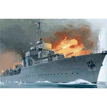 Mirage Destroyer ORP Wicher 1939 makett