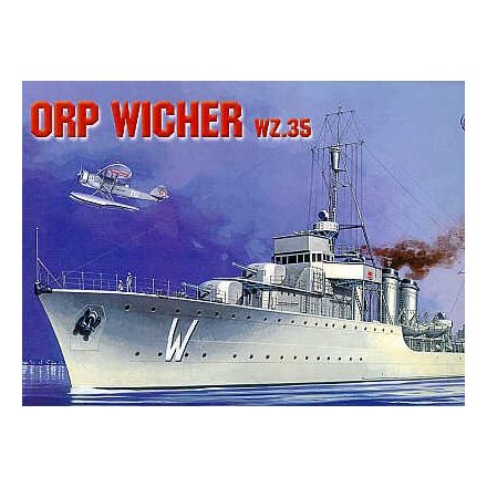 Mirage Destroyer ORP Wicher 1935 makett