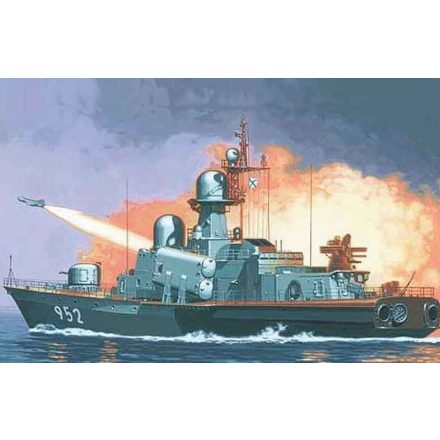 Mirage RKA-71 Tarantul IV with Kortik System makett