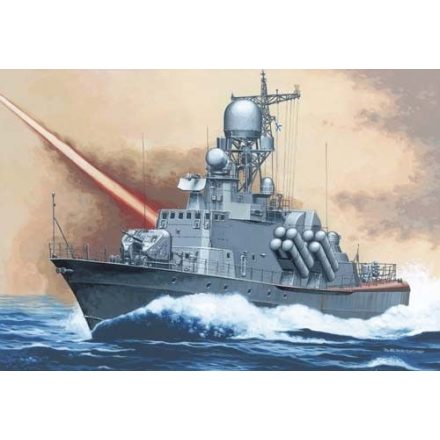 Mirage Project 1241.8 missile corvette with AA Uran system makett