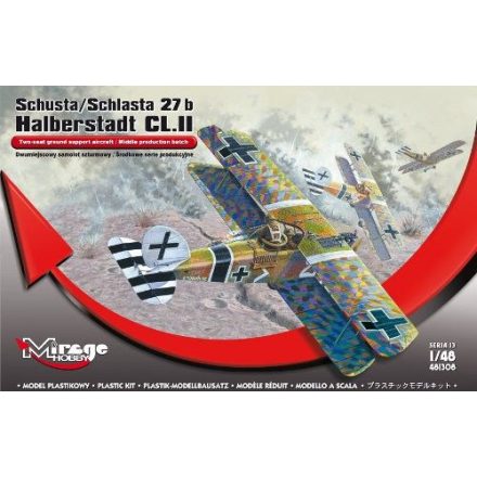 Mirage Schusta/ Schlasta 27b Halberstadt CL.II makett