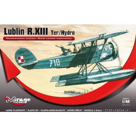 Mirage Lublin R.XIII Ter/Hydro Rec. seaplane makett