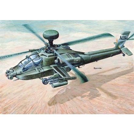 Mirage McDonnell Douglas AH-64 D Apache Longbow makett