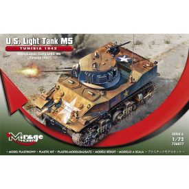 Mirage U.S. Light Tank M5 "TUNISIA 1942" makett