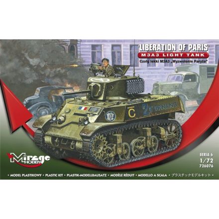 Mirage M3A3 'Liberation of Paris' makett