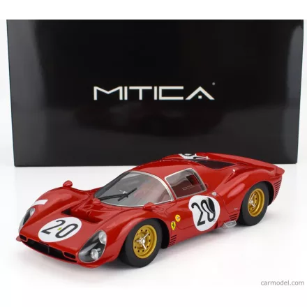 MITICA-R FERRARI 330 P3 4.0L V12 COUPE ch.0848 TEAM FERRARI SEFAC N 20 24h LE MANS 1966 LUDOVICO SCARFIOTTI - MIKE PARKES