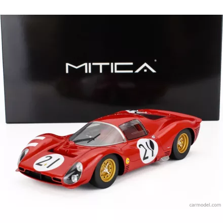 MITICA-R FERRARI 330 P3 4.0L V12 COUPE ch.0848 TEAM FERRARI SEFAC N 21 24h LE MANS 1966 LORENZO BANDINI - JEAN GUICHET