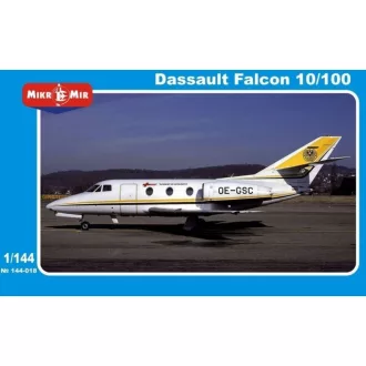 Micro Mir Dassault Falcon 10/100 repülő makett