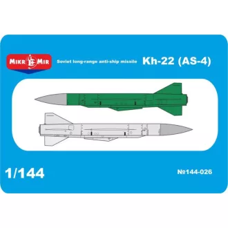   Micro Mir Kh-22 (AS-4)Soviet long-range anti-ship missile repülő makett