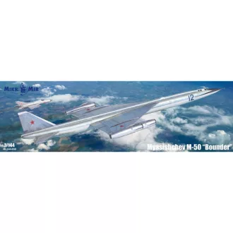 Micro Mir Myasishchev M-50 strategic bomber repülő makett