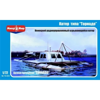   Micro Mir German sprengboot "Tornado" repülő makett