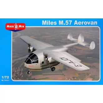 Micro Mir Miles M.57 Aerovan repülő makett