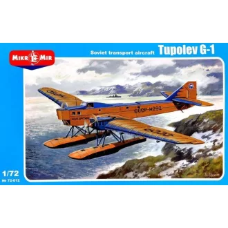   Micro Mir Tupolev G-1 Soviet transport aircraft repülő makett
