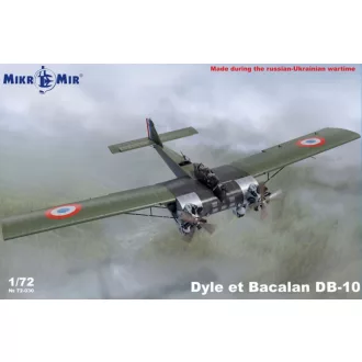   Micro Mir Dyle et Bacalan DB-10 French bomber repülő makett