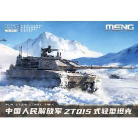 Meng Model PLA ZTQ15 Light Tank makett
