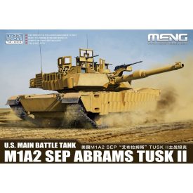   Meng Model U.S Main Battle Tank M1A2 SEP ABRAMS TUSK II makett