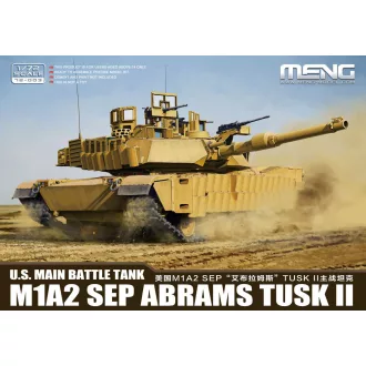   Meng Model - U.S. Main Battle Tank M1A2 SEP Abrams TUSK II harcjármű makett