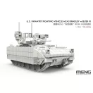 Meng Model - U.S. Infantry Fighting Vehicle M2A3 Bradley with BUSK III harcjármű makett