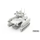 Meng Model - U.S. Infantry Fighting Vehicle M2A3 Bradley with BUSK III harcjármű makett
