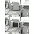 Meng Model - U.S. Infantry Fighting Vehicle M2A3 Bradley with BUSK III harcjármű makett