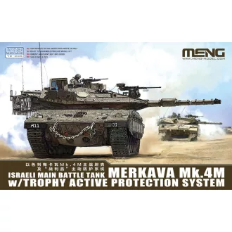   Meng Model - Israeli Main Battle Tank Merkava Mk.4M with Trophy Active Protection System harcjármű makett