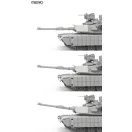 Meng Model - U.S. Main Battle Tank M1A2 SEP V2 Abrams with Trophy Active Protection System harcjármű makett