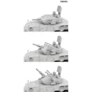 Meng Model - Chinese PLB625 AA Gun & Missile Integrated Weapon System harcjármű makett