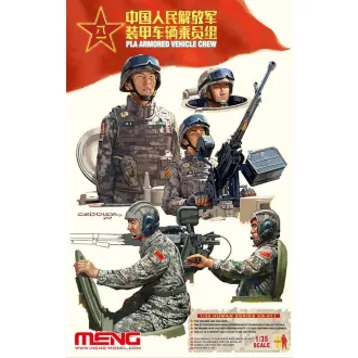 Meng Model - PLA Armored Vehicle Crew figura