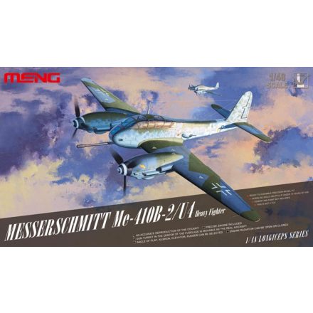 Meng Model Messerschmitt Me410B-2/U4 heavy fighter makett
