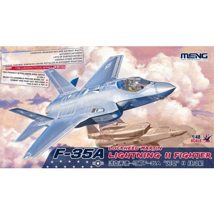 Meng Model F-35A Lockheed Martin Lightning II makett