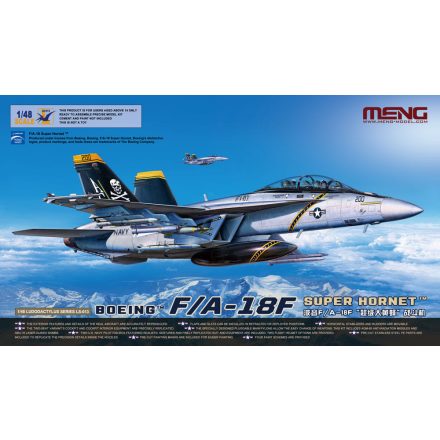 Meng Model Boeing F/A-18F "Super Hornet" makett