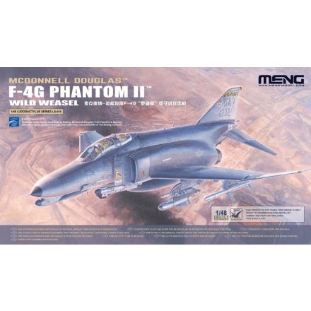 Meng Model McDonnell Douglas F-4G Phantom II Wild Weasel makett